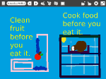 View "Dana and Olivia's Food Safety Poster" Etoys Project