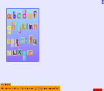 View "Letter Slate: Lowercase Letters Supply" Etoys Project